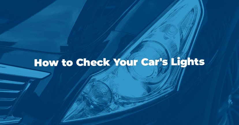 How to Check Your Car's Lights