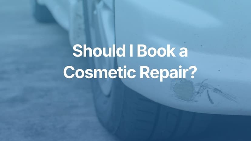 Should I Book a SMART Cosmetic Repair?