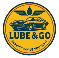 Lube & Go - 21 Water Street Garage Logo